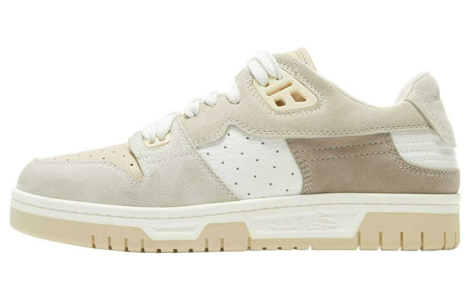 【代購】Acne Studios Crinkled Panelled Suede Sneakers