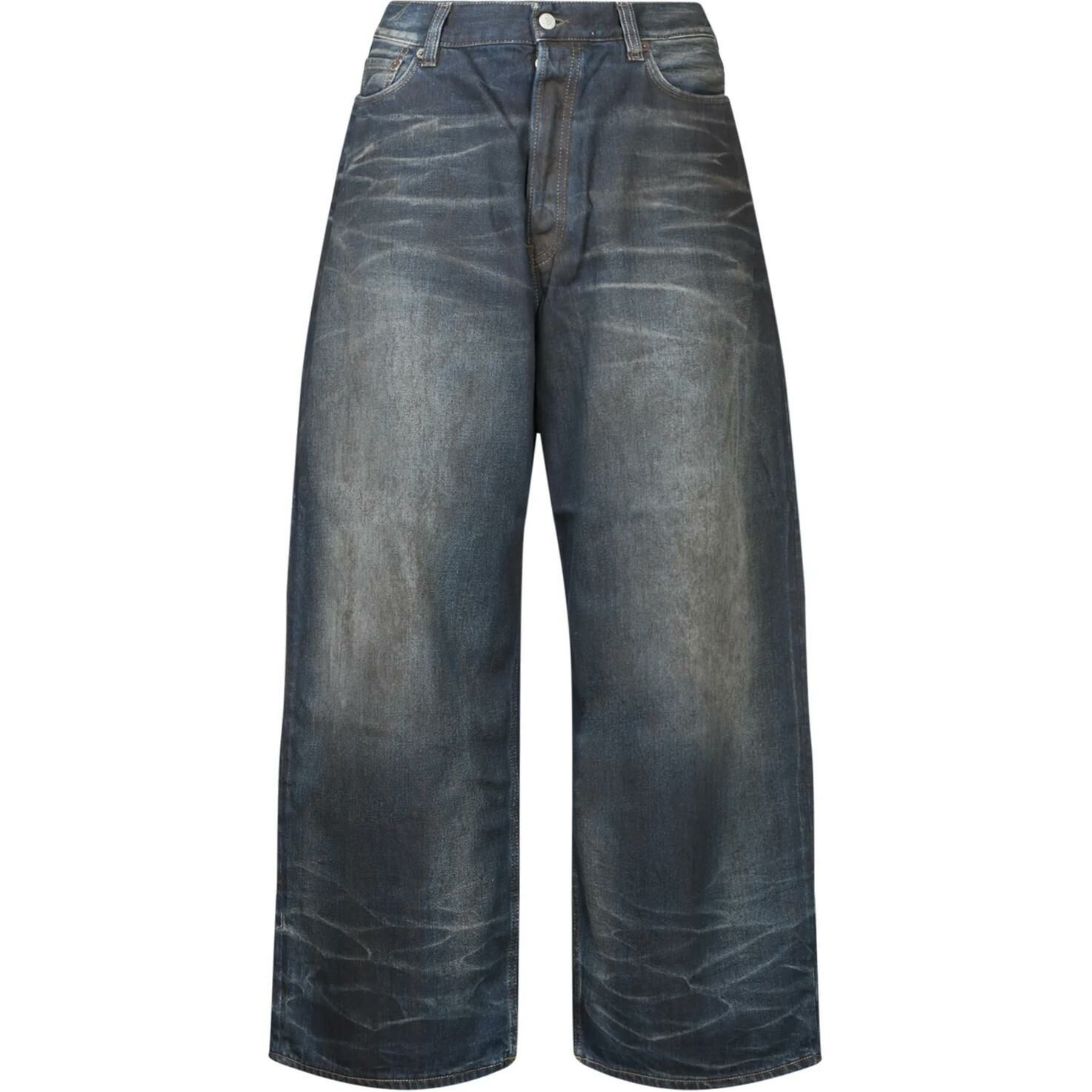 【代購】Acne Studios Logo Patch Mid Waist Baggy Jeans