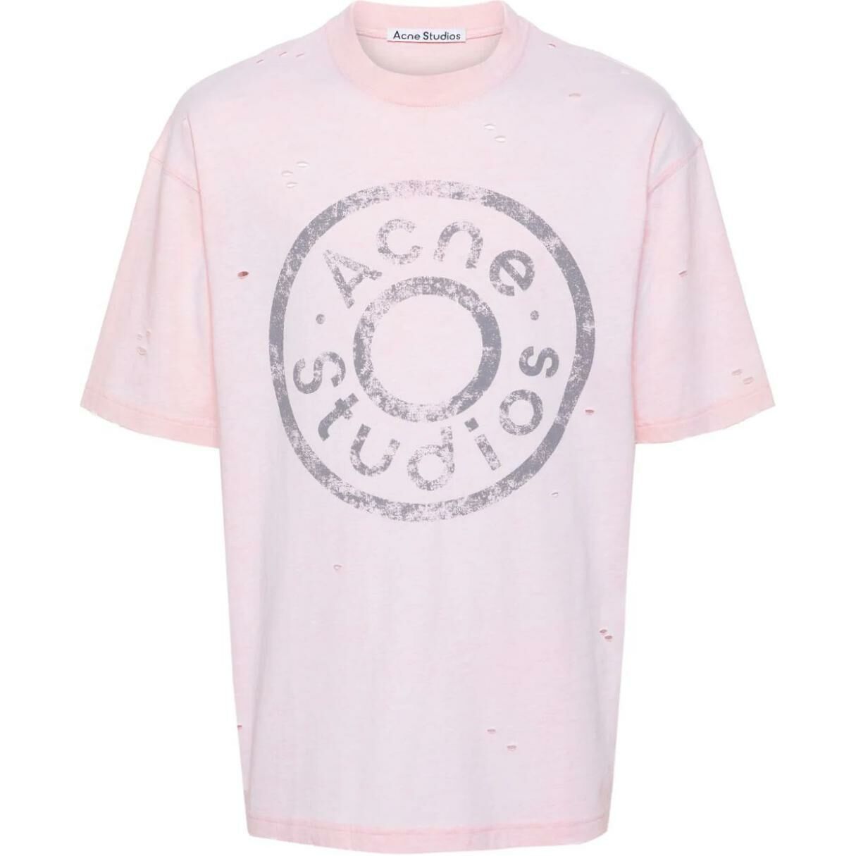 【代購】Acne Studios FW24 T-Shirt Unisex Light Pink