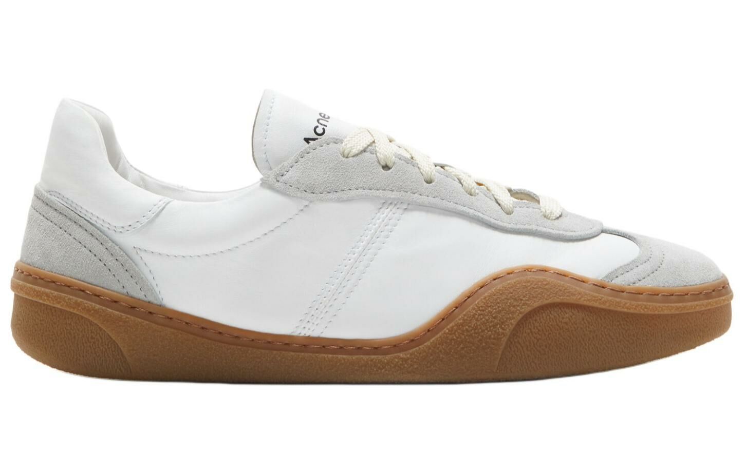 【代購】Acne Studios Panelled-design Leather Sneakers