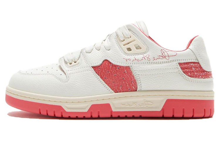 【代購】Acne Studios Cracked-effect Leather Trainers