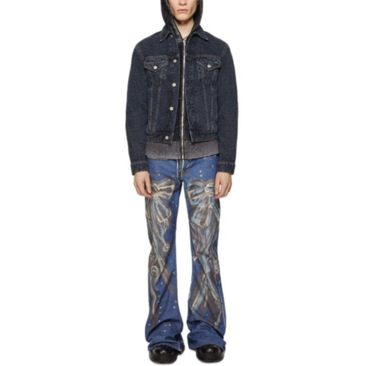 【代購】Acne Studios Logo embossed Denim Jacket