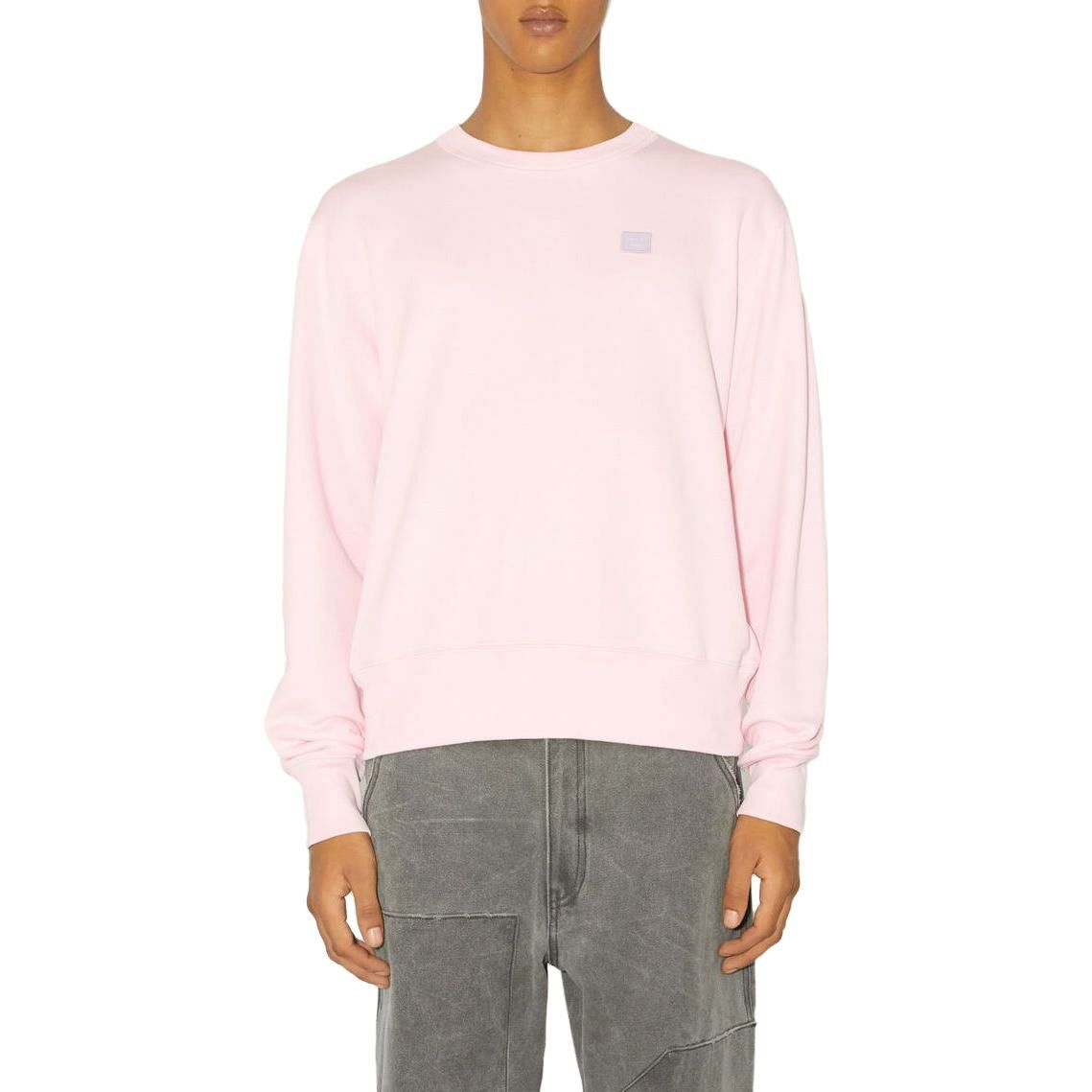 【代購】Acne Studios Face Logo Patch Crewneck Sweatshirt