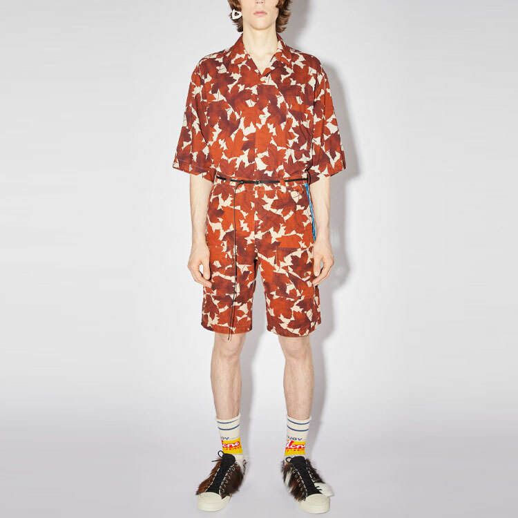 【代購】Acne Studios Casual Shorts Men Red