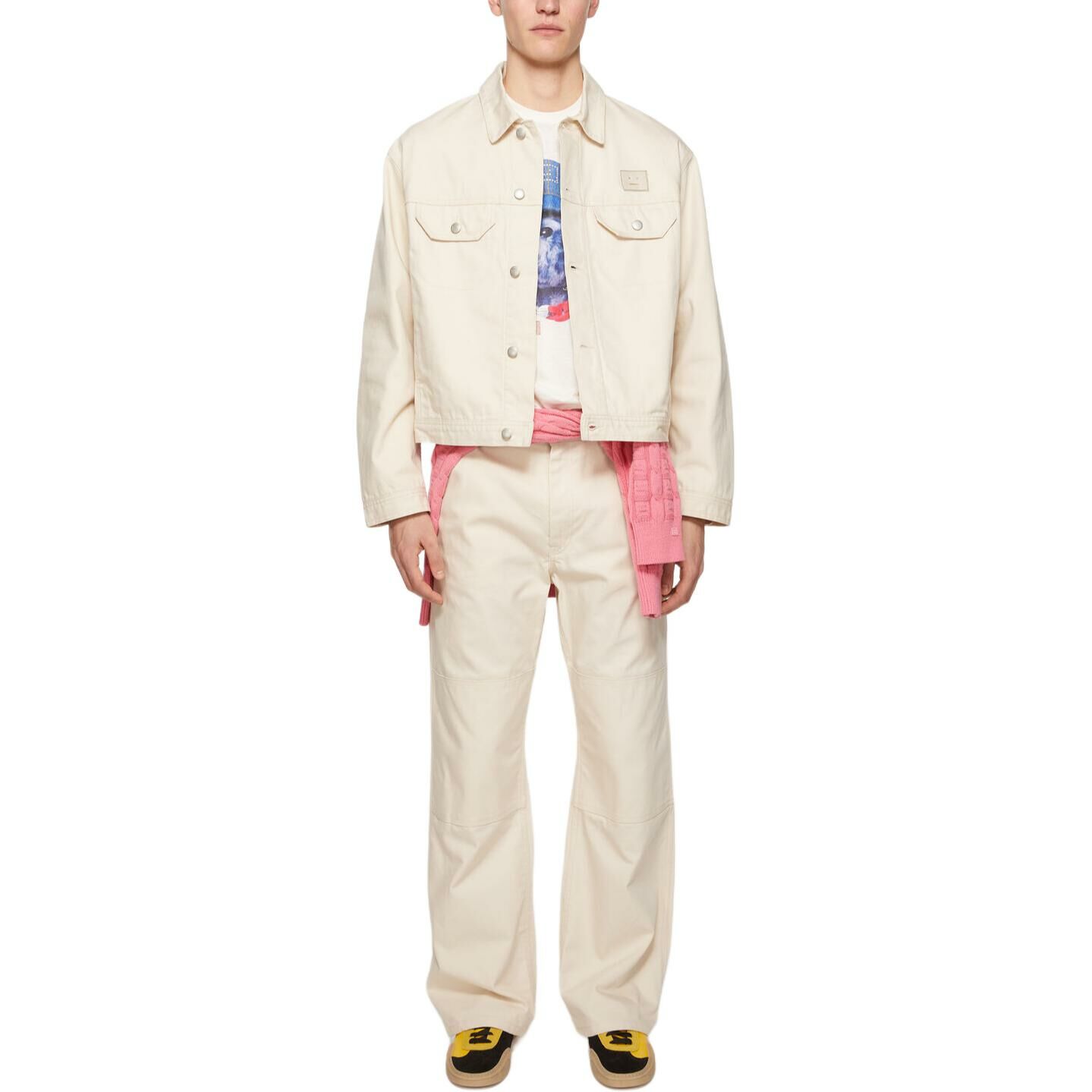 【代購】Acne Studios 2024 Autumn/Winter Collection Jackets Unisex Oat