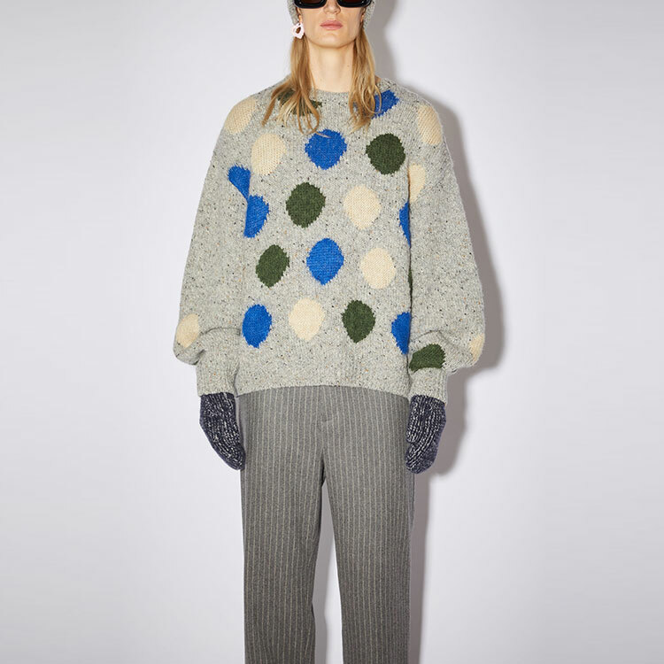 【代購】Acne Studios Sweaters Men Gray