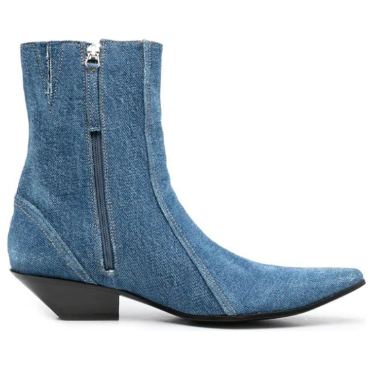 【代購】Acne Studios Ankle Boots Women's Denim Blue