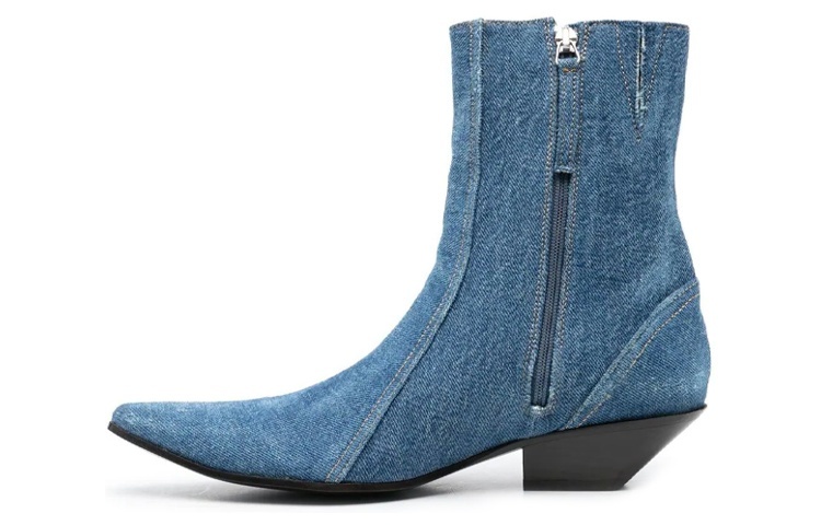 【代購】Acne Studios Ankle Boots Women's Denim Blue