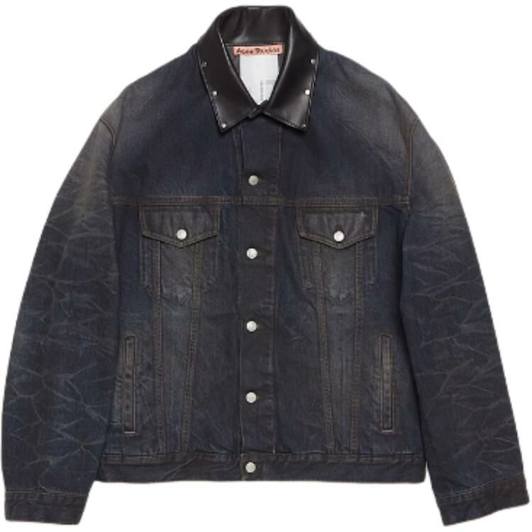 【代購】Acne Studios FW24 Jackets Coats Unisex Dark Blue