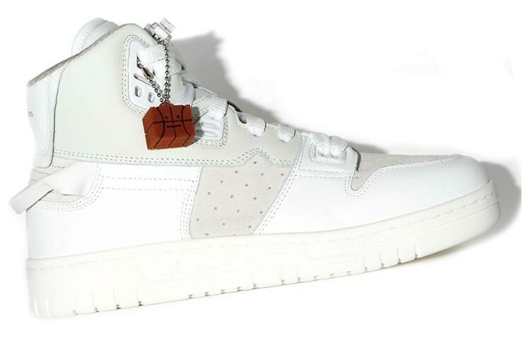 【代購】Acne Studios Stylish Skateboarding Shoes Women's White