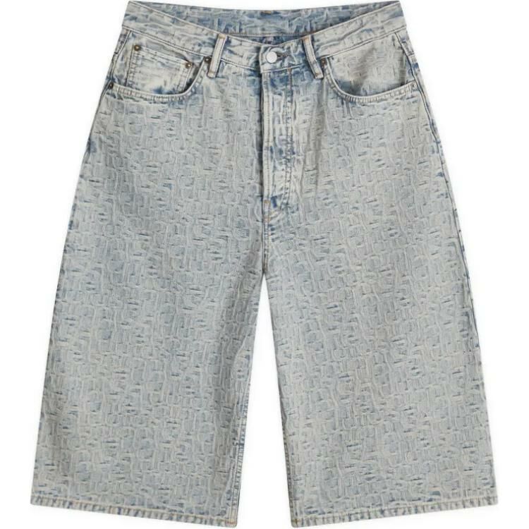【代購】Acne Studios Monogram Denim Shorts