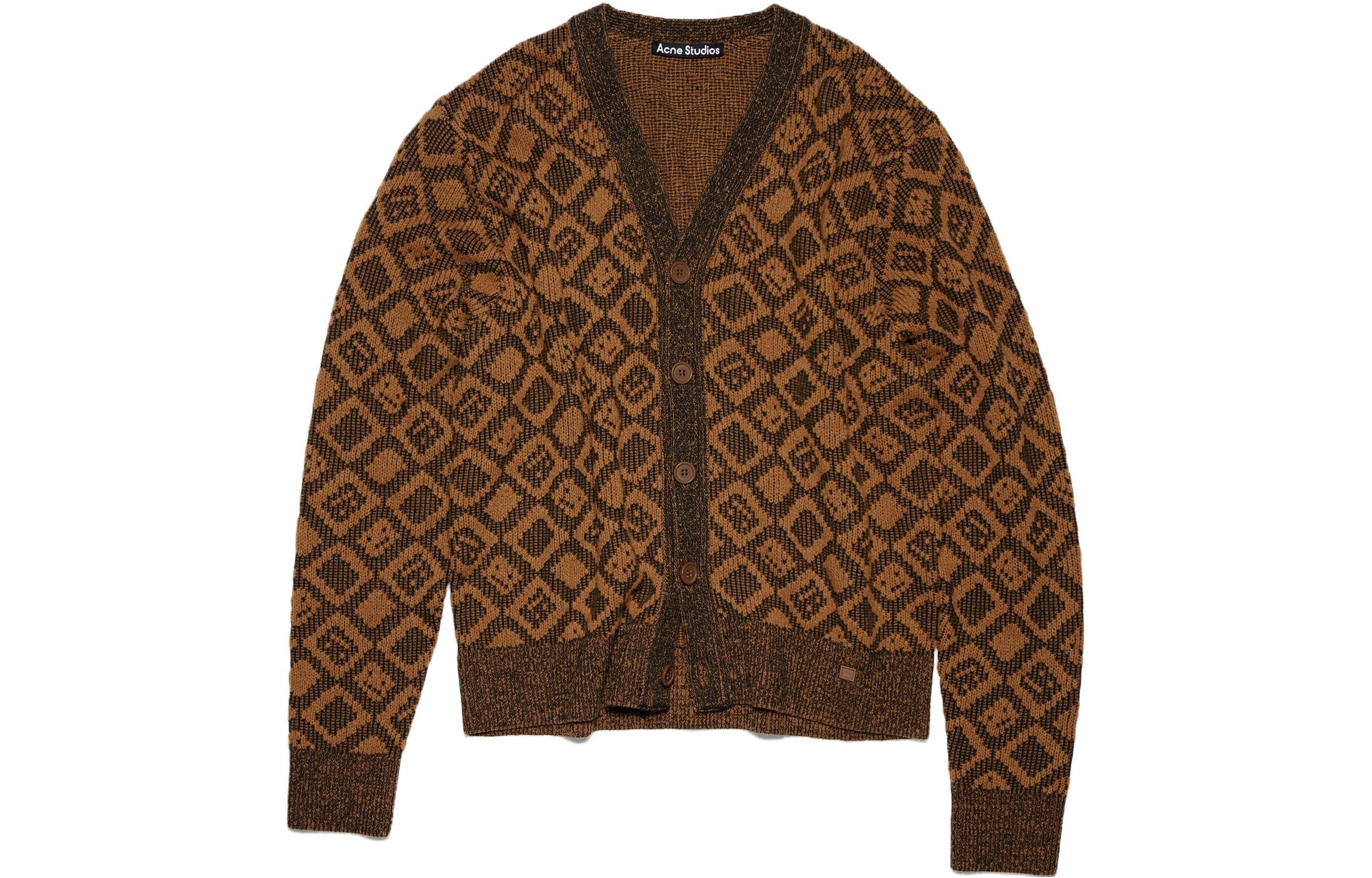 【代購】Acne Studios FW23 Sweater Unisex Brown