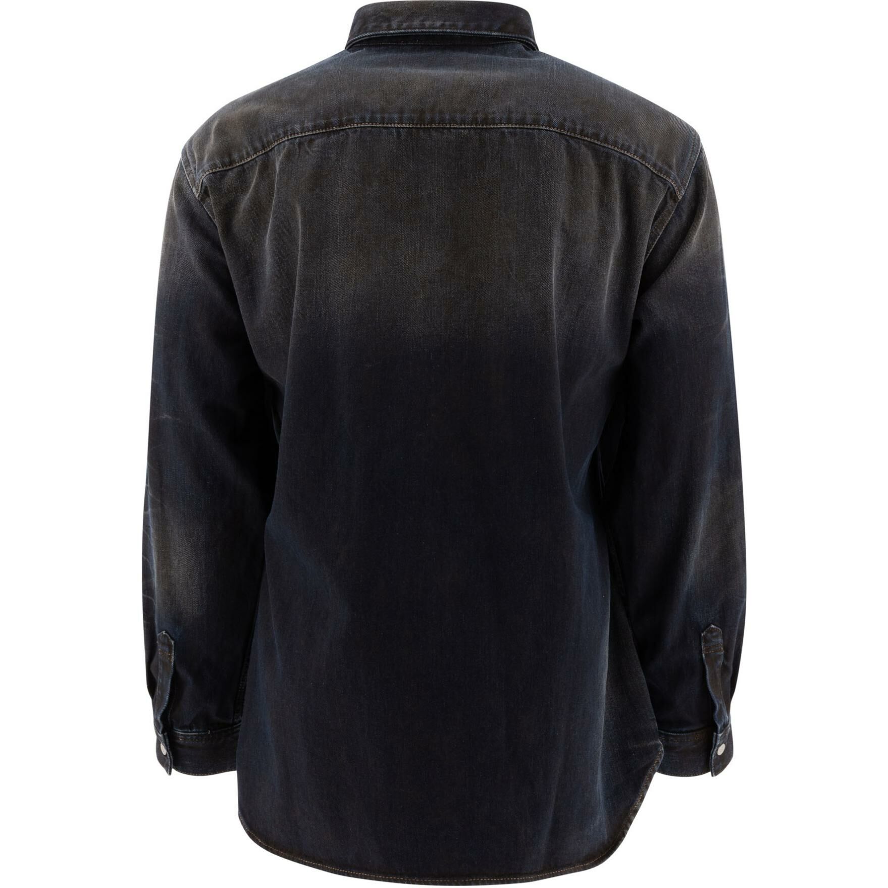 【代購】Acne Studios Collared Long Sleeve Denim Shirt