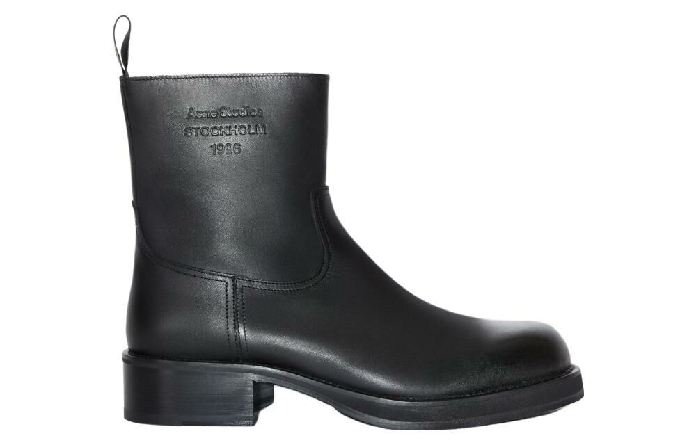 【代購】Acne Studios Ankle Boots 4.5cm Men's Black