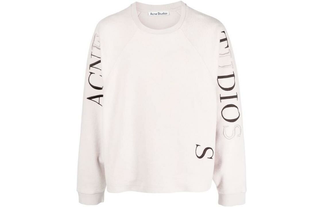 【代購】Acne Studios Logo Embroidered Crewneck Sweatshirt