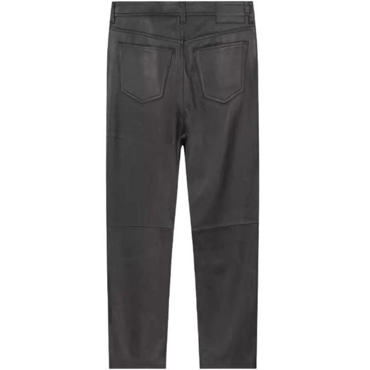 【代購】Acne Studios Leather Pants Men's Black