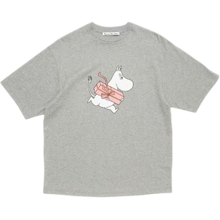 【代購】Acne Studios Moomin Collaboration T-Shirts Unisex Gray