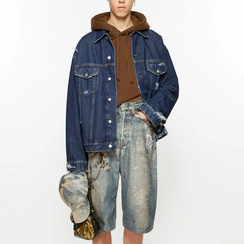 【代購】Acne Studios Denim Loose Fit Shorts