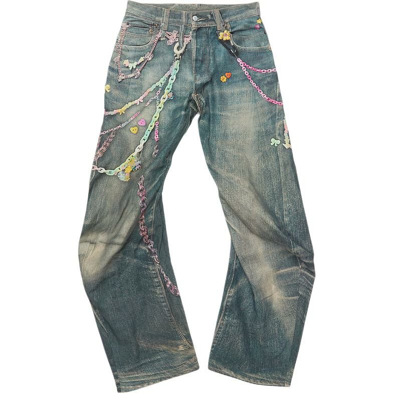【代購】Acne Studios 2006M Kawaii Keychain Jeans