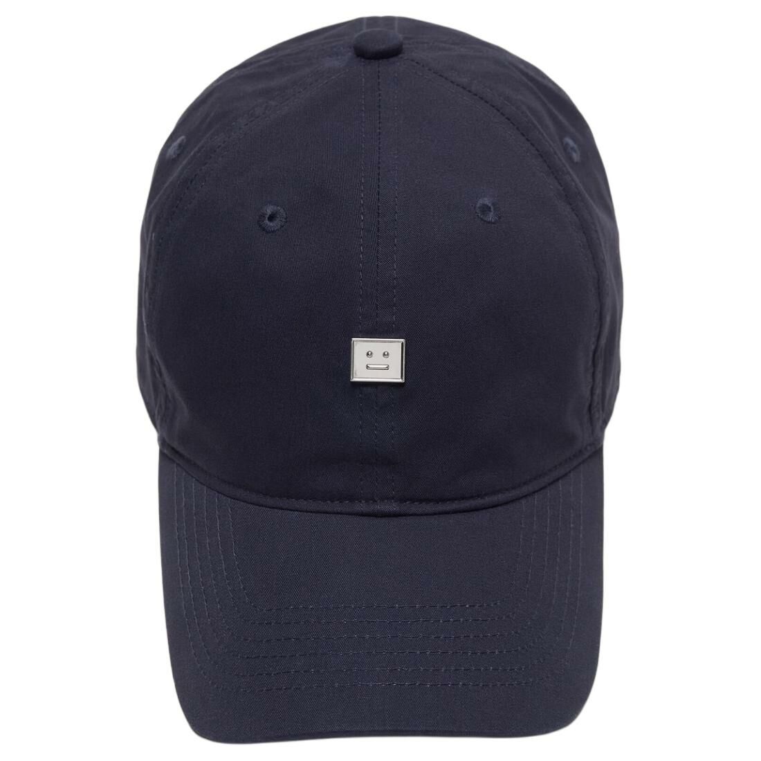 【代購】Acne Studios Cotton Baseball Caps Unisex Dark Blue