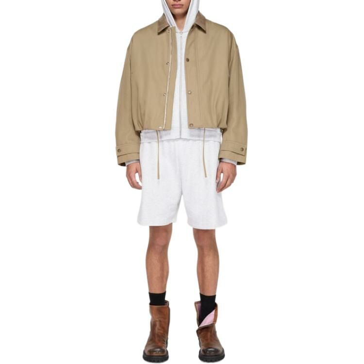 【代購】Acne Studios Leather collar Jacket