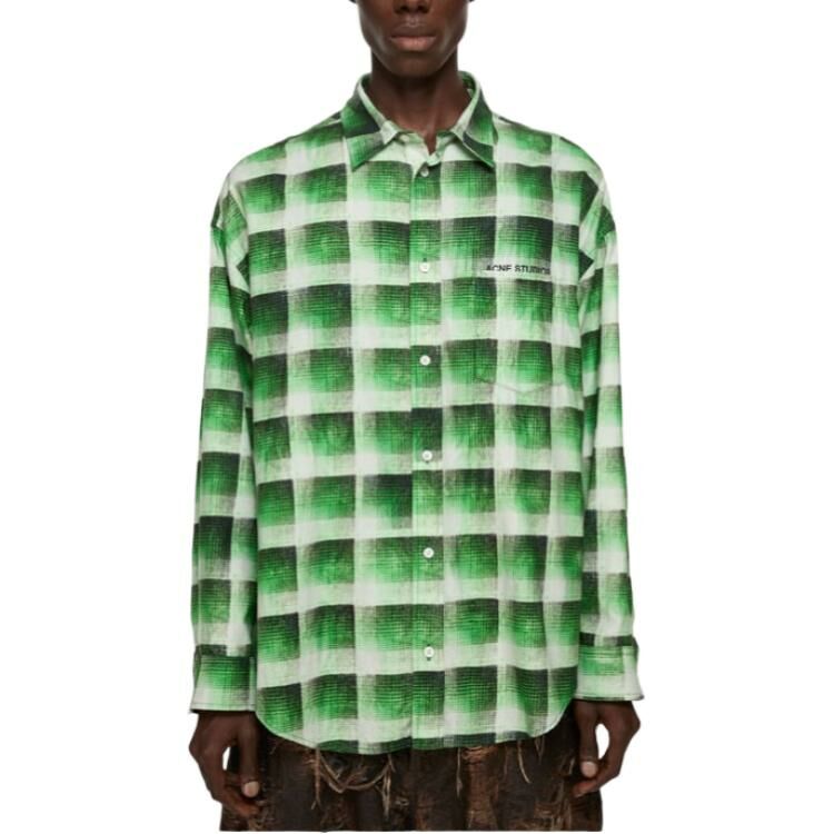【代購】Acne Studios Check Button Up Shirt