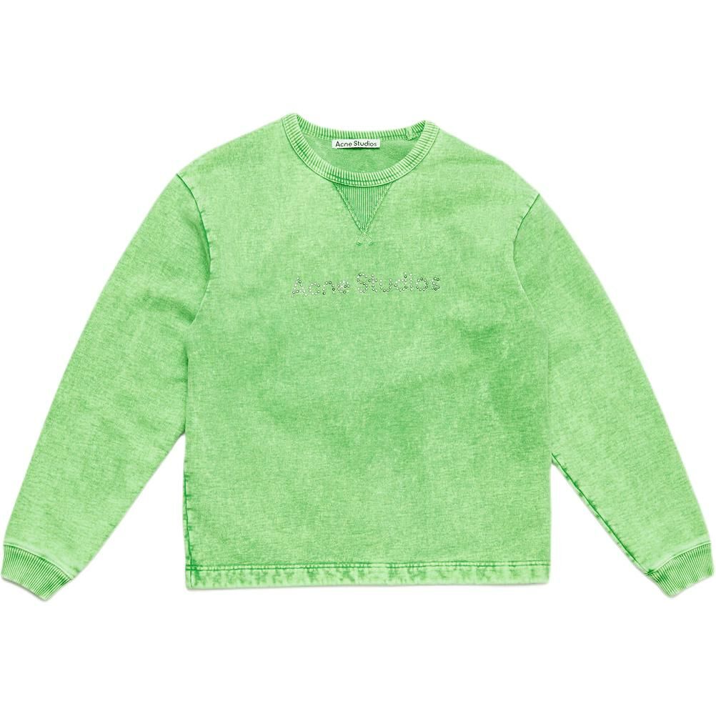【代購】Acne Studios Logo Studded Crewneck Sweatshirt