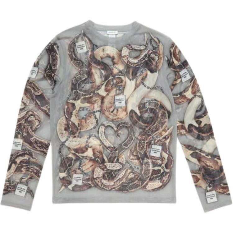 【代購】Acne Studios SS25 T-Shirts Men Gray