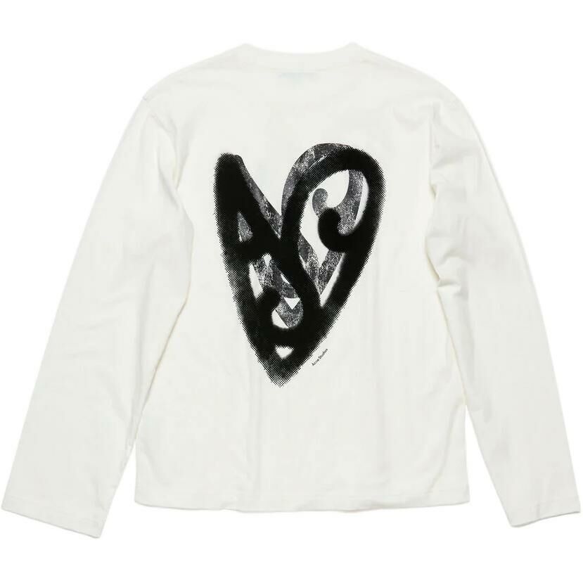 【代購】Acne Studios Heart Printed Crewneck T Shirt