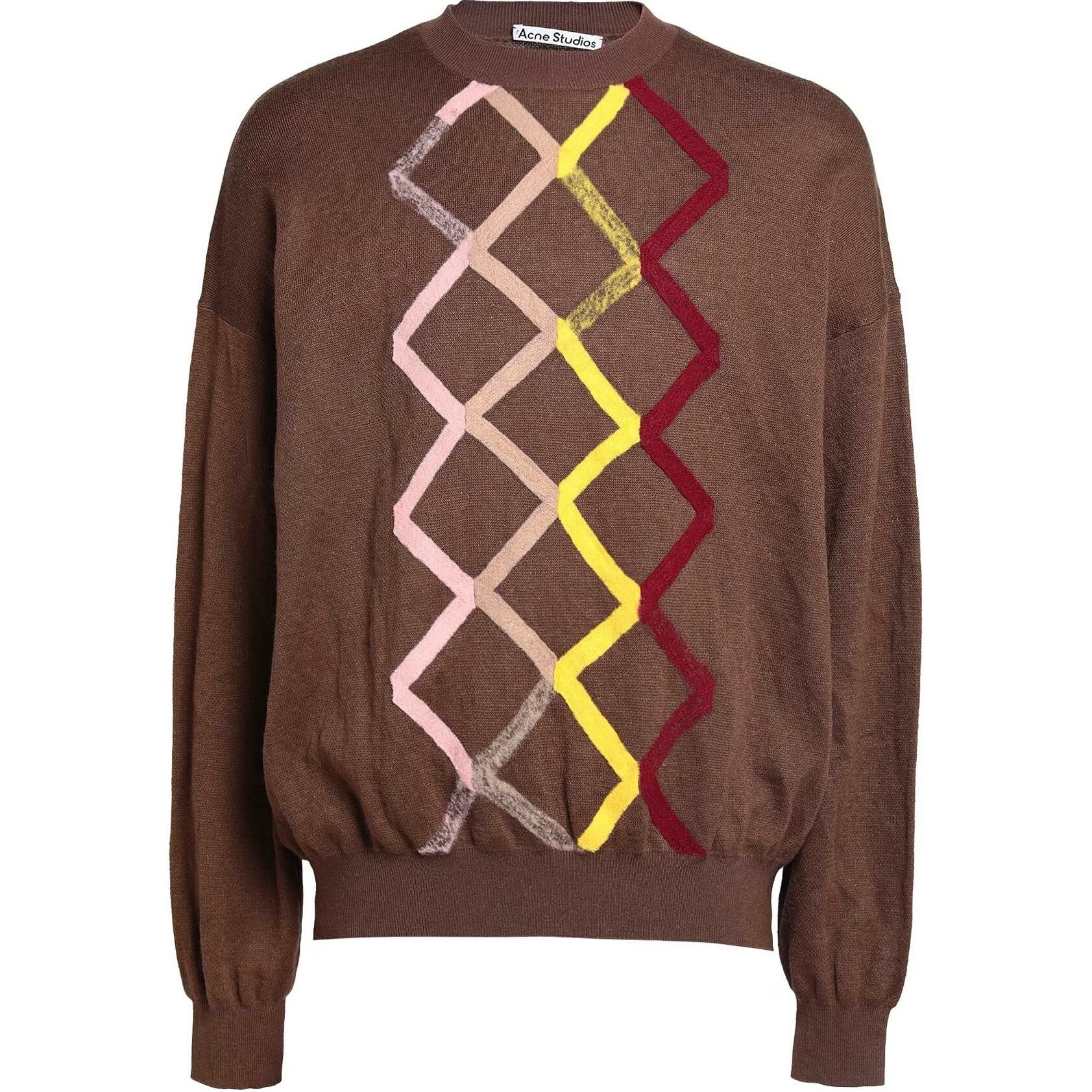 【代購】Acne Studios Sweater Unisex Chocolate Brown