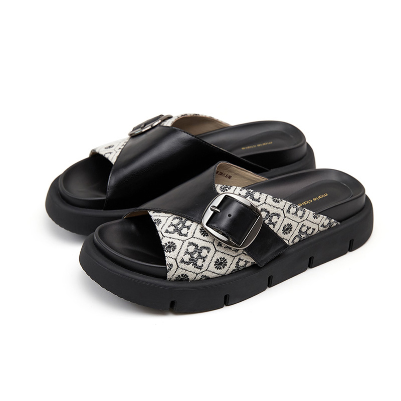 【代購】Marie Claire Quiet Slip-Resistant Slide Slippers Women's