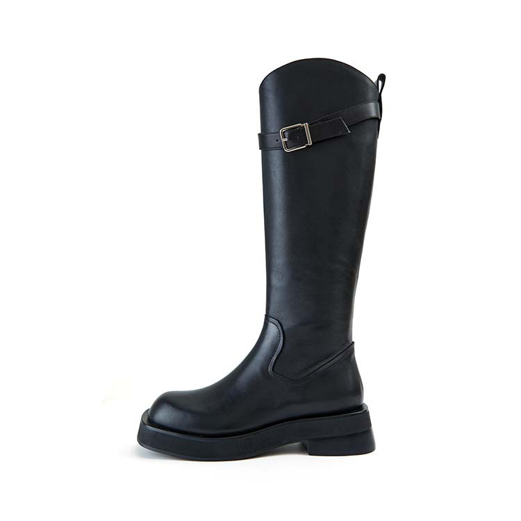 【代購】Marie Claire Knee high Boots 4.5cm Women's