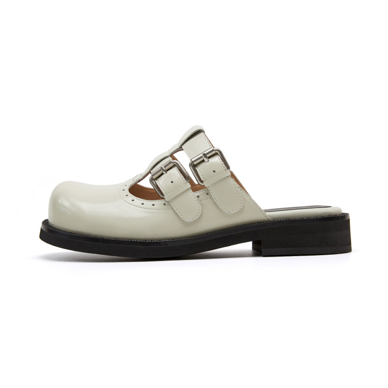 【代購】Marie Claire Rubber Sole Quiet Odor Resistant Wrap toe Slippers Women's