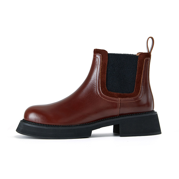 【代購】Marie Claire Short Chelsea Boots 4cm Women's