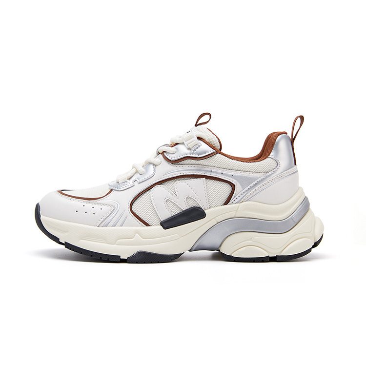 【代購】Marie Claire Low-Top Chunky Sneakers 5cm Women's Ceramic Milky White