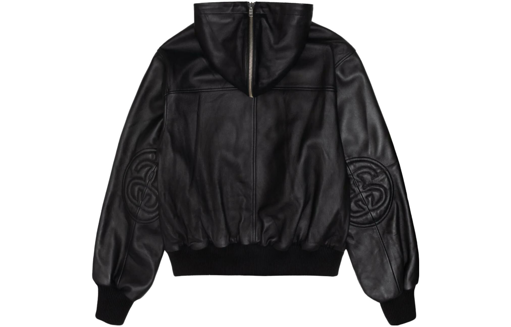 【代購】Stussy Ss Link Leather Bomber Jacket