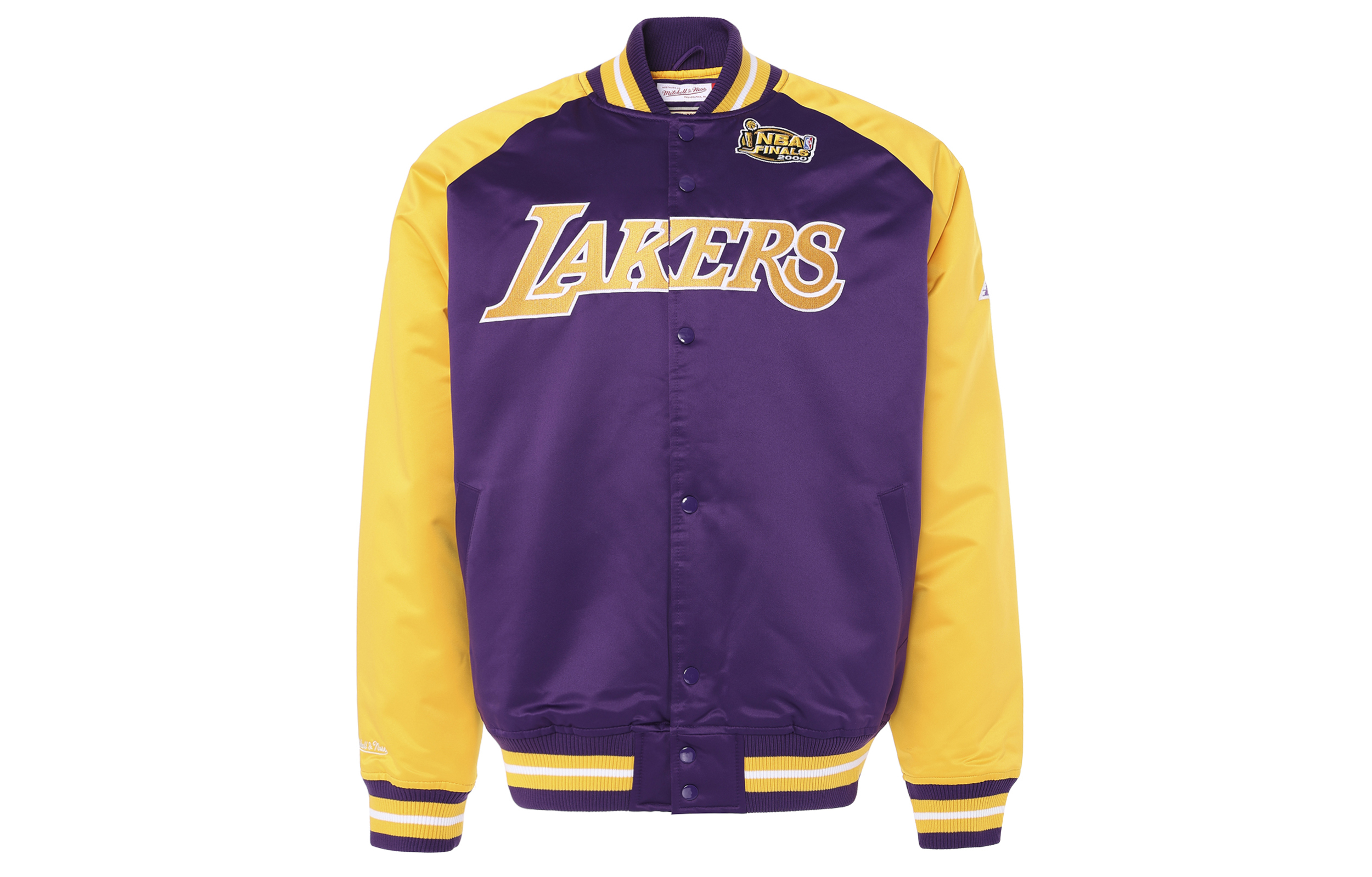【代購】Mitchell & Ness Jacket Unisex Purple Yellow