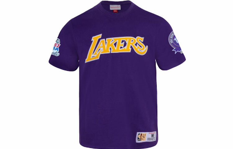 【代購】Mitchell & Ness T Shirt Unisex Purple