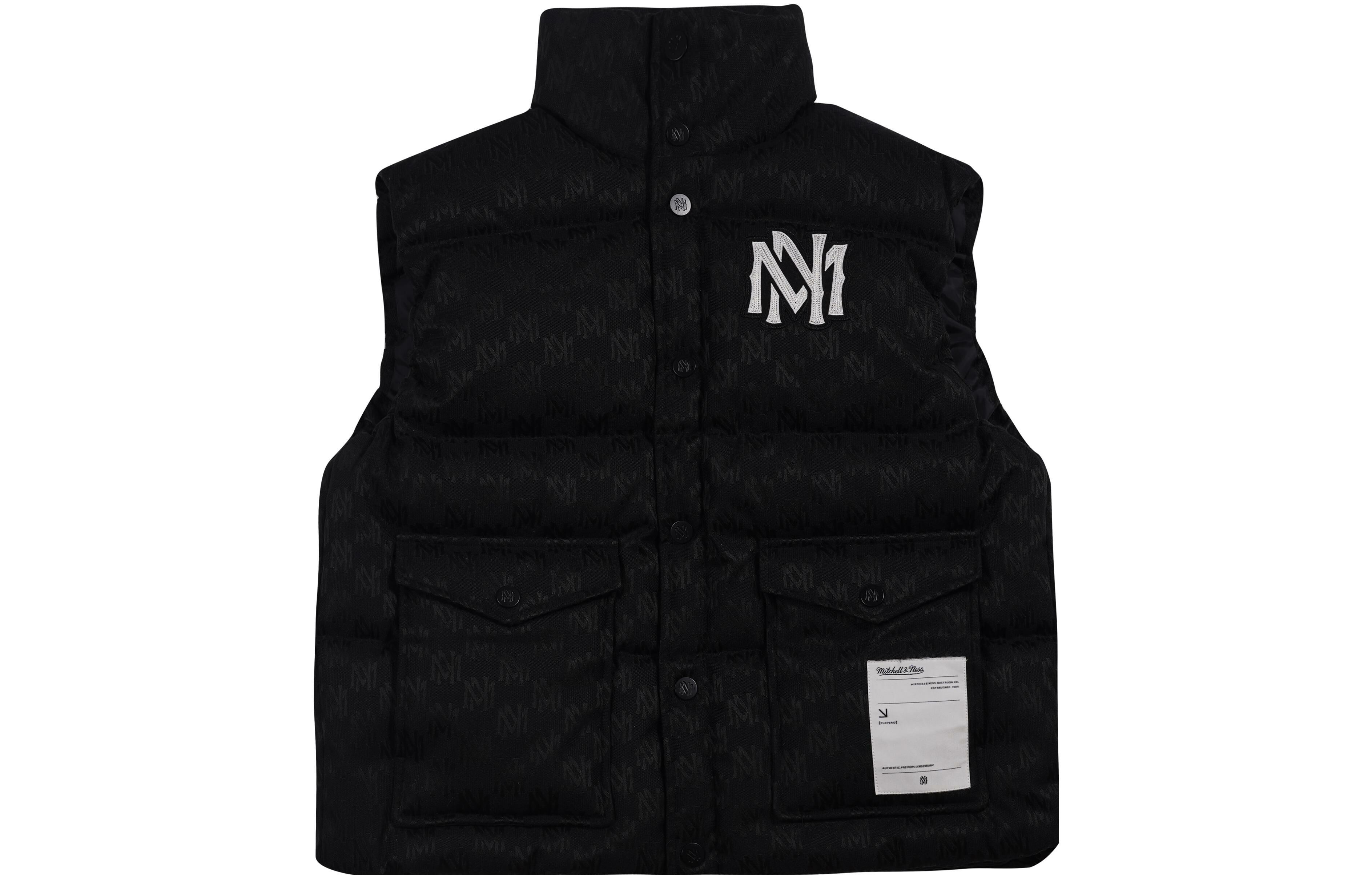 【代購】Mitchell & Ness Vest Unisex Black