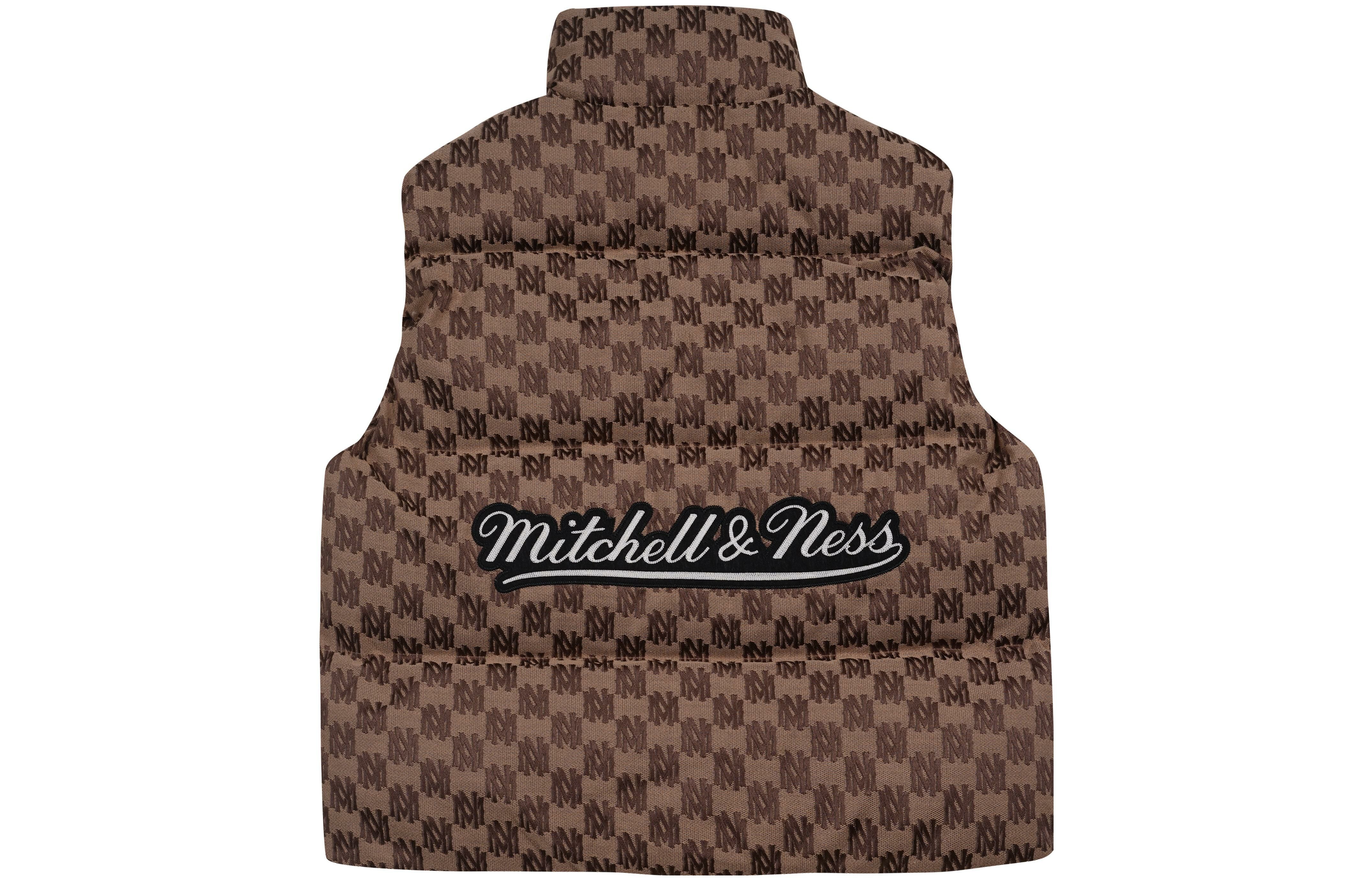 【代購】Mitchell Ness Vests Unisex Brown