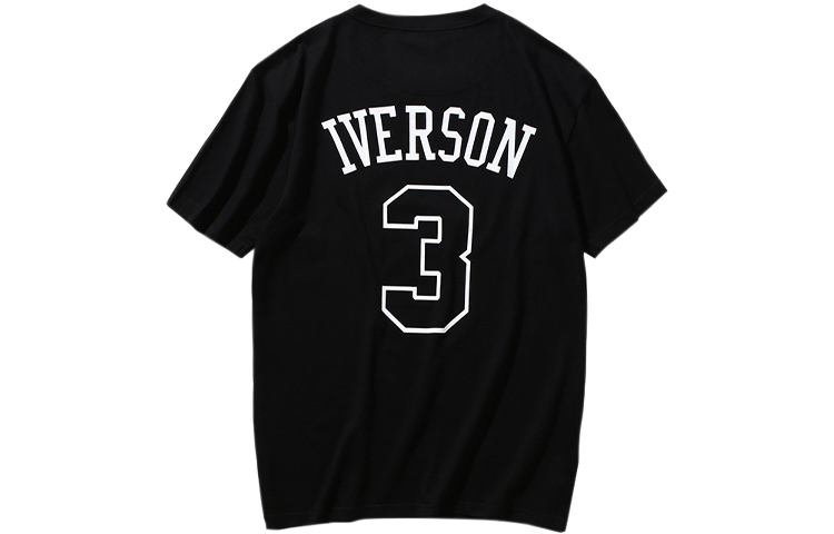 【代購】Mitchell & Ness T-Shirt Unisex Black