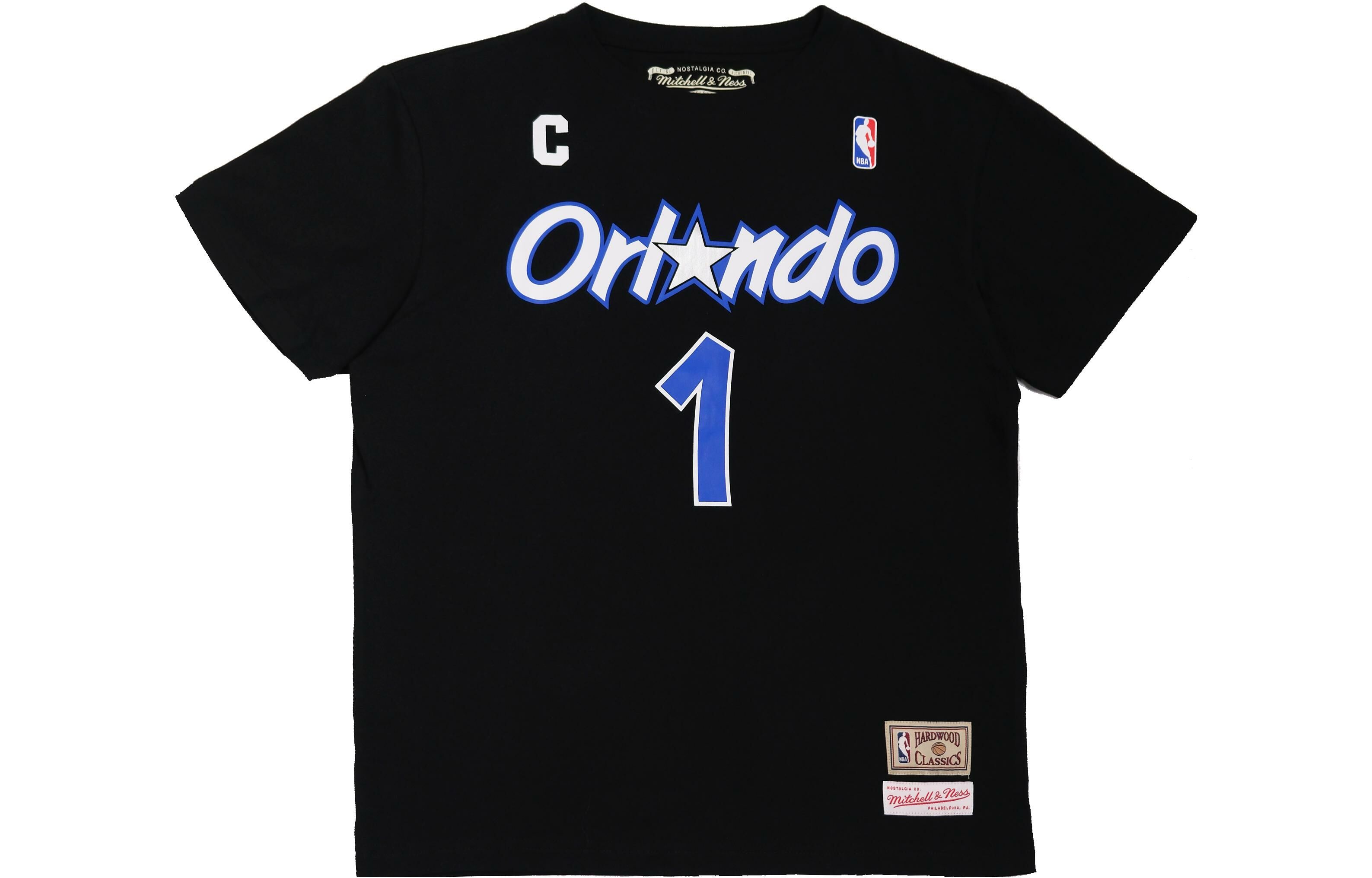 【代購】Mitchell & Ness T Shirt Unisex Black