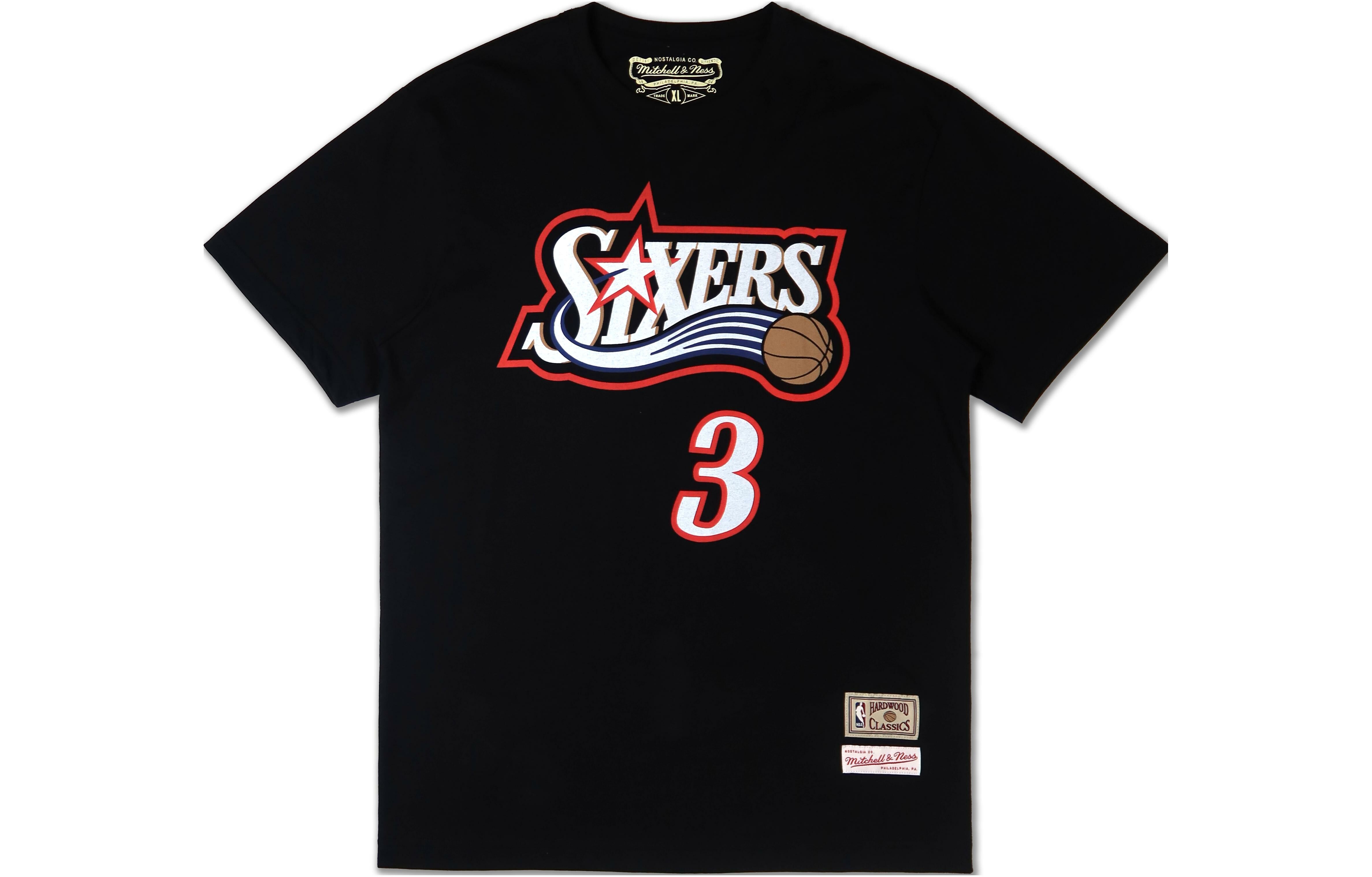 【代購】Mitchell & Ness T-Shirt Unisex Black