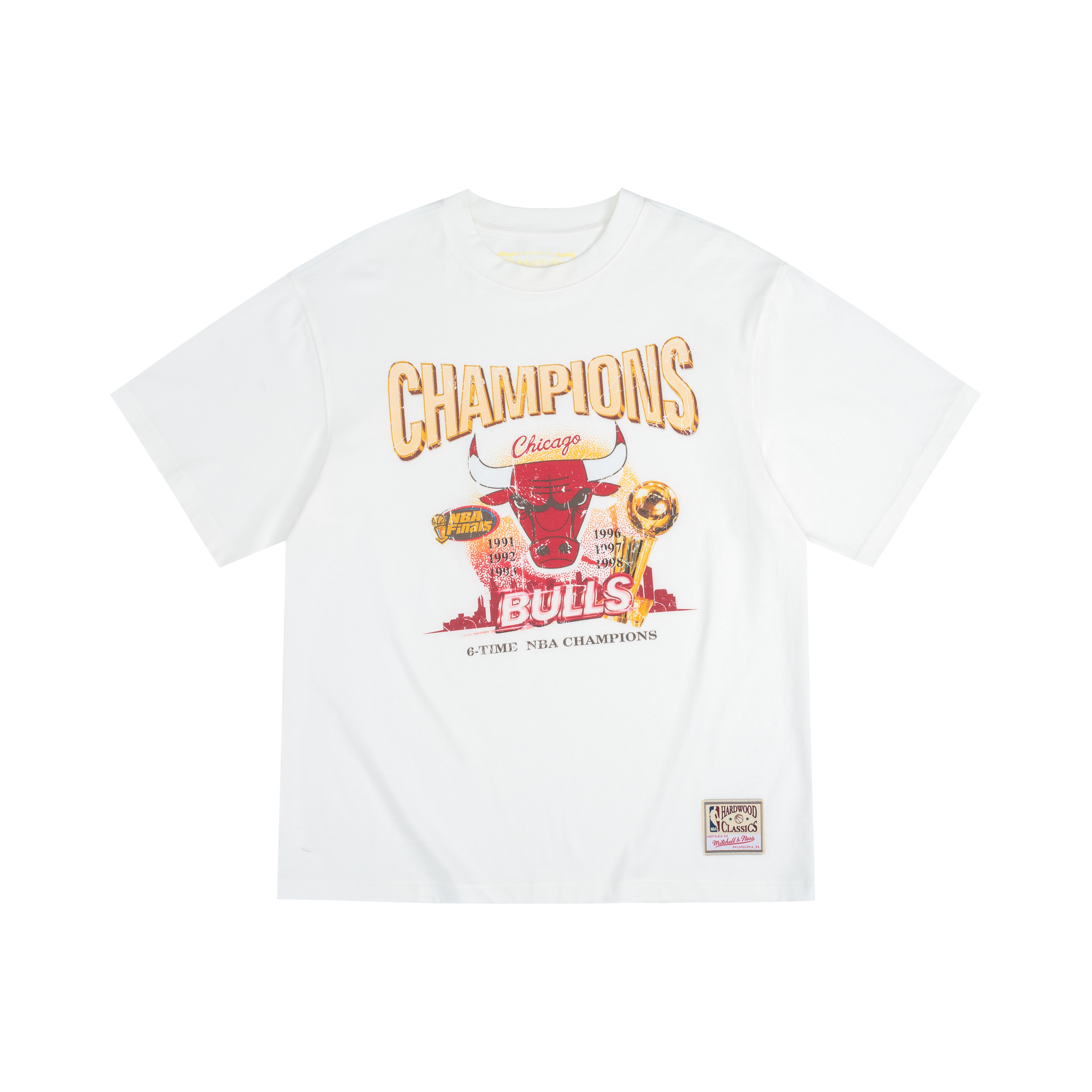 【代購】Mitchell & Ness T Shirt Unisex White