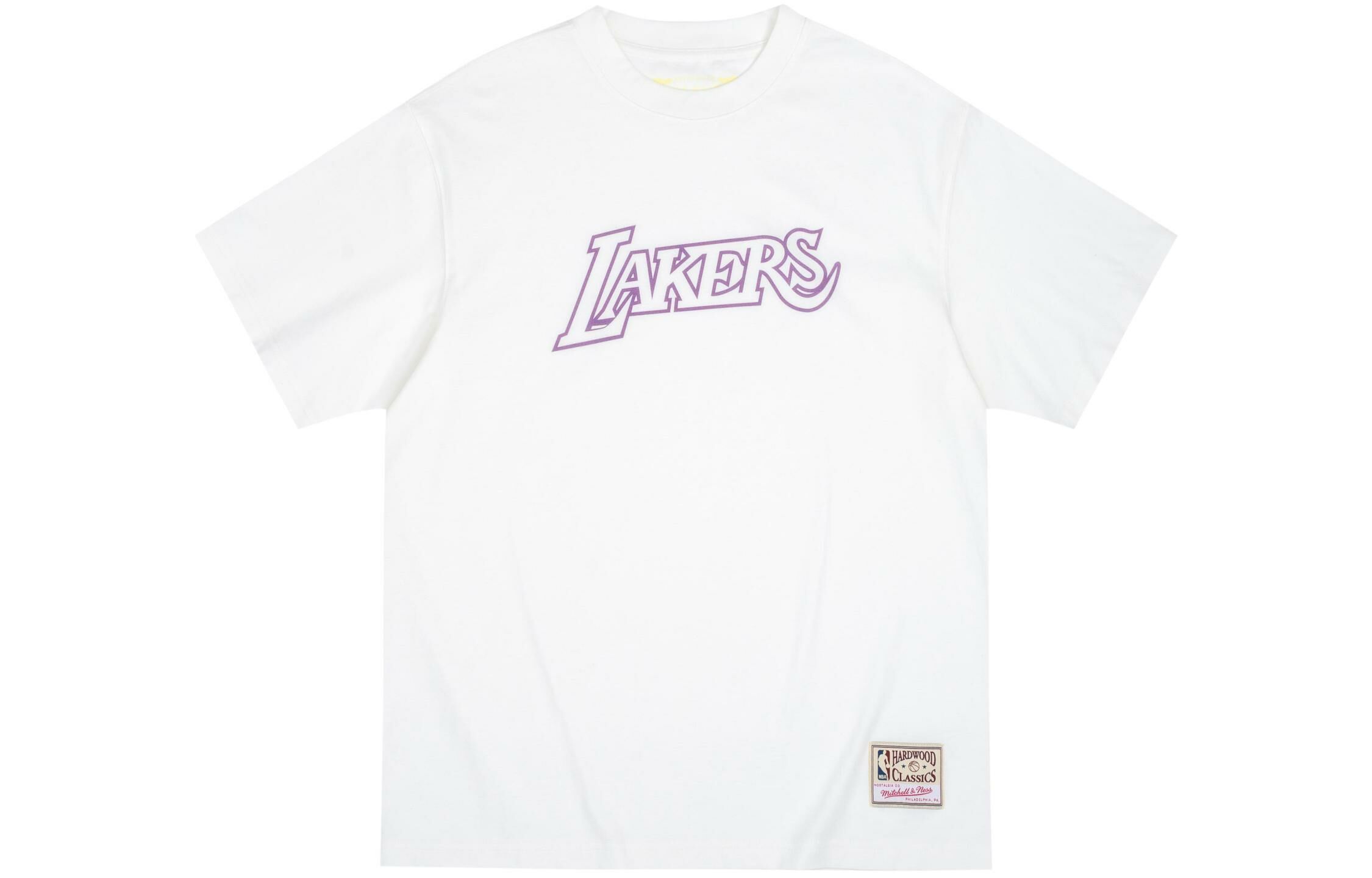 【代購】Mitchell & Ness NBA Collection T-Shirt Los Angeles Lakers Unisex White