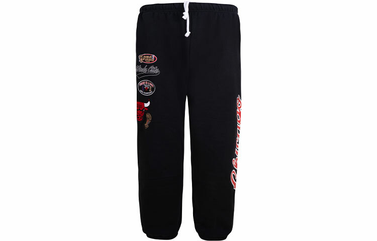 【代購】Mitchell Ness Knitted Sweatpants Men Black
