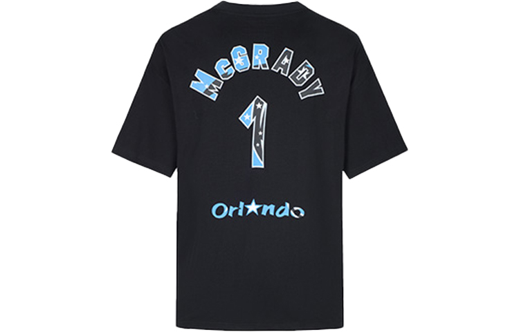 【代購】Mitchell & Ness SS22 Set-in Sleeve T-Shirt Unisex Black