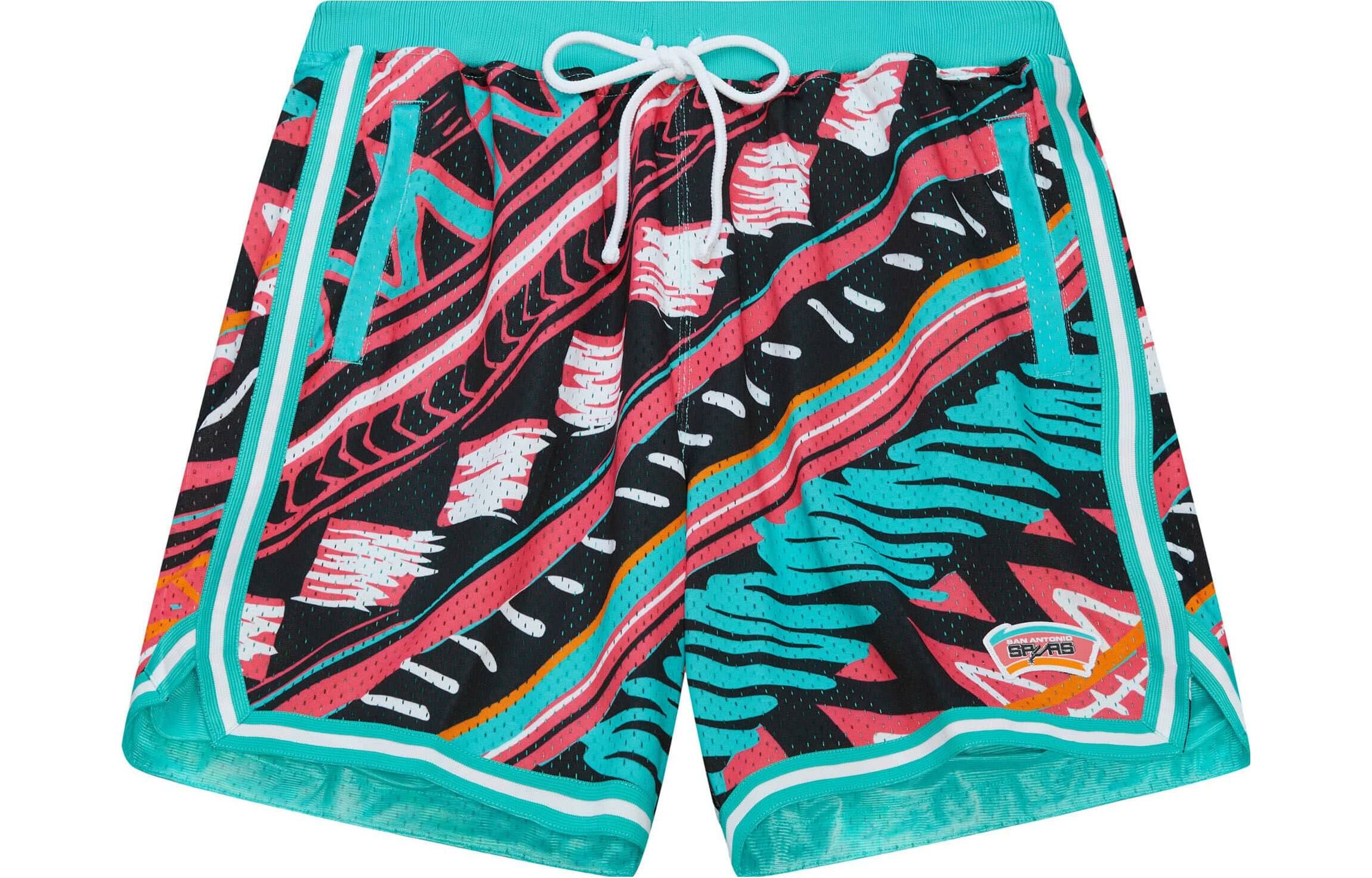 【代購】Mitchell Ness Casual Shorts Men Turquoise