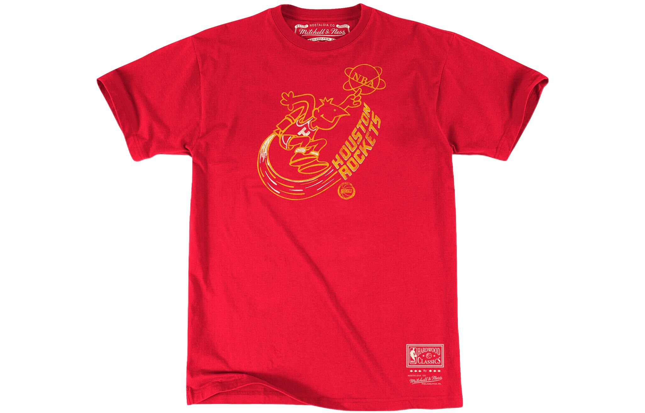 【代購】Mitchell Ness T-Shirts Unisex Red