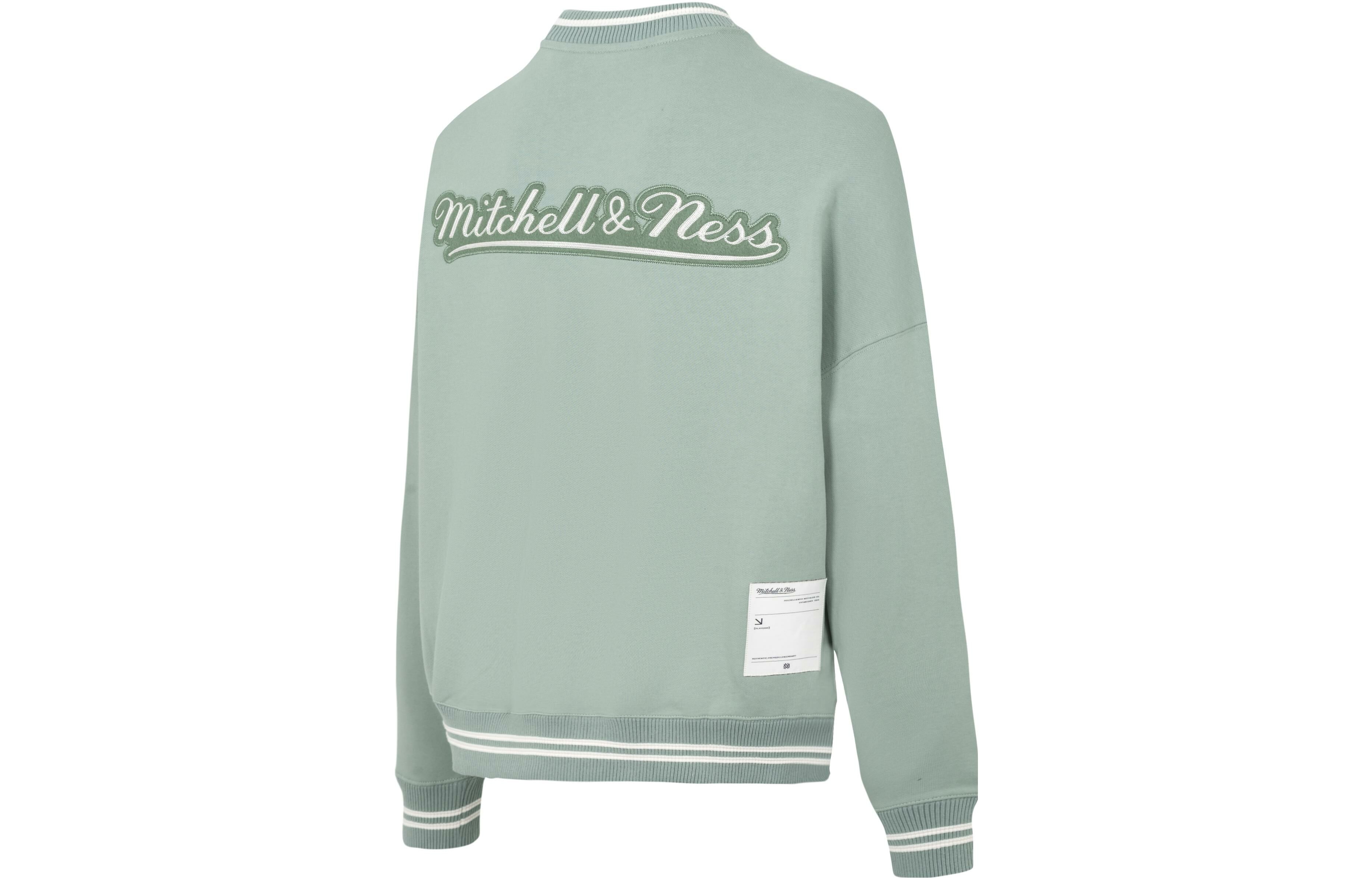【代購】Mitchell Ness Sweatshirts Unisex Light Green